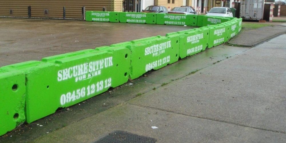 Concrete Barrier Hire From Secure Site UK - Secure Site